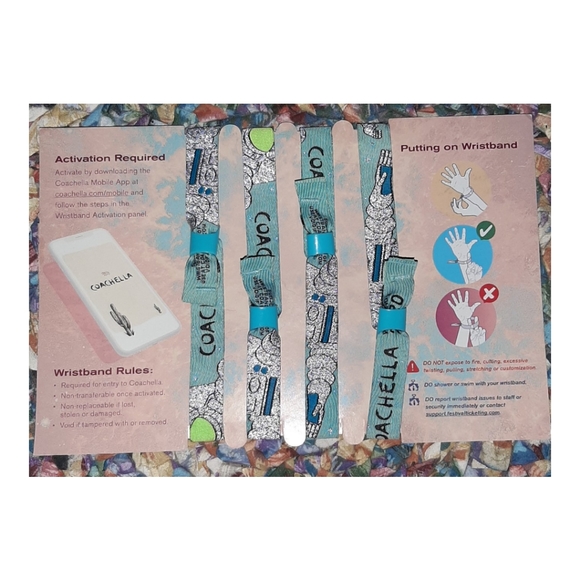 Coachella 2020 Wristband Memorabilia Set - Picture 3 of 6